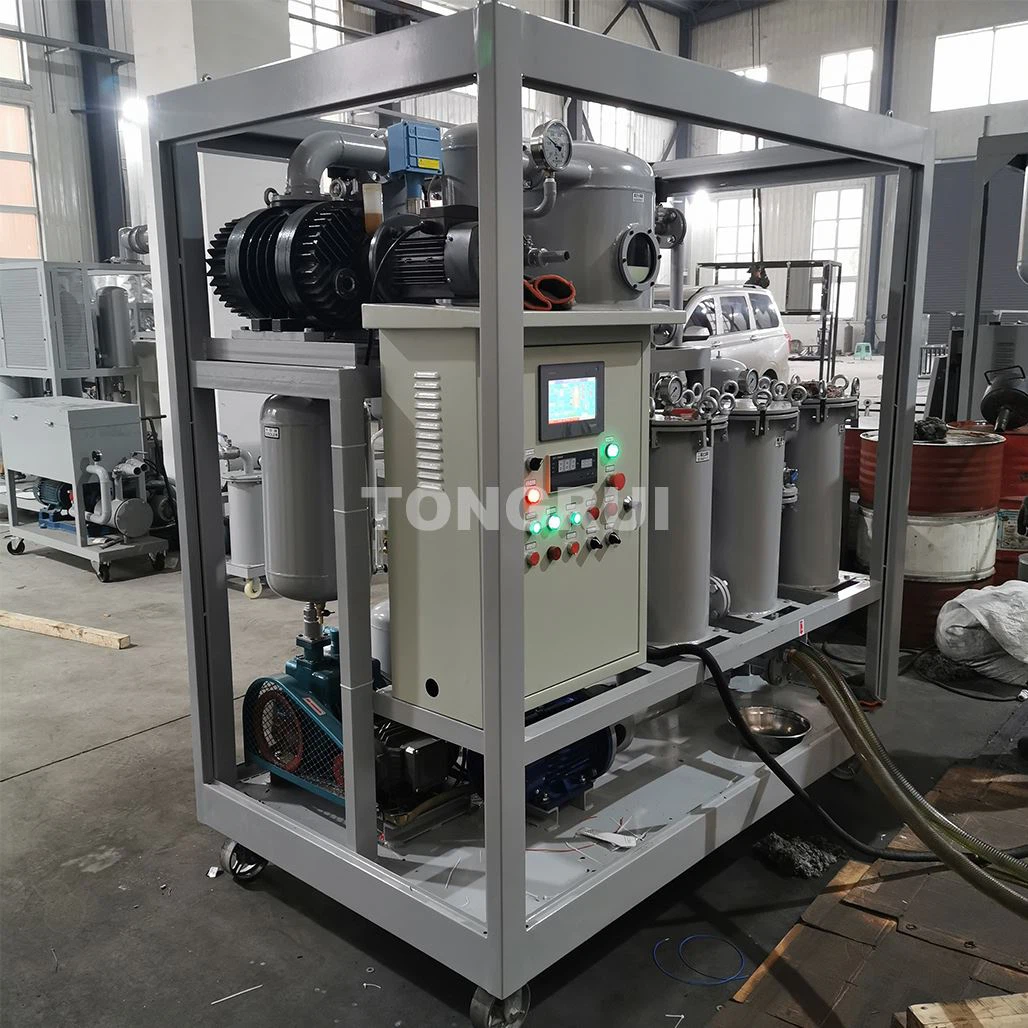 dielectric oil treatment working